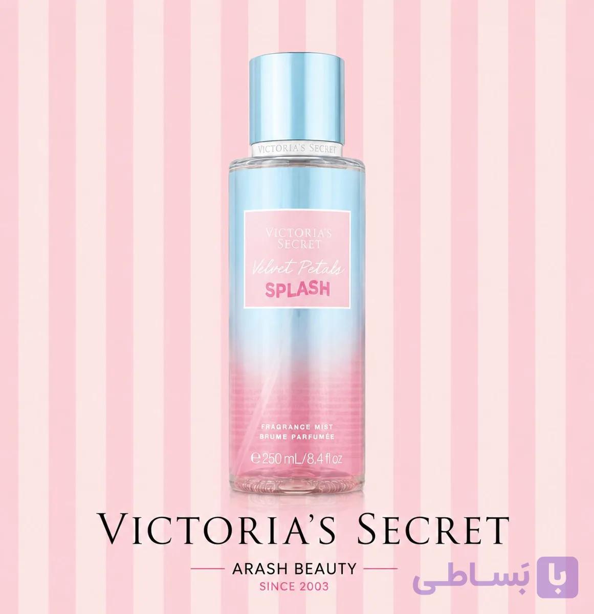 بادی اسپلش ویکتوریا سکرت مدل Velvet Petals Splash