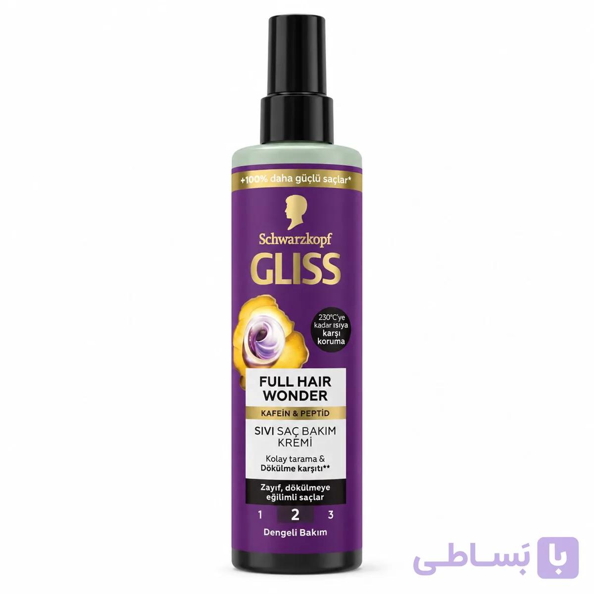 اسپری مو گلیس مدل Full Hair Wonder