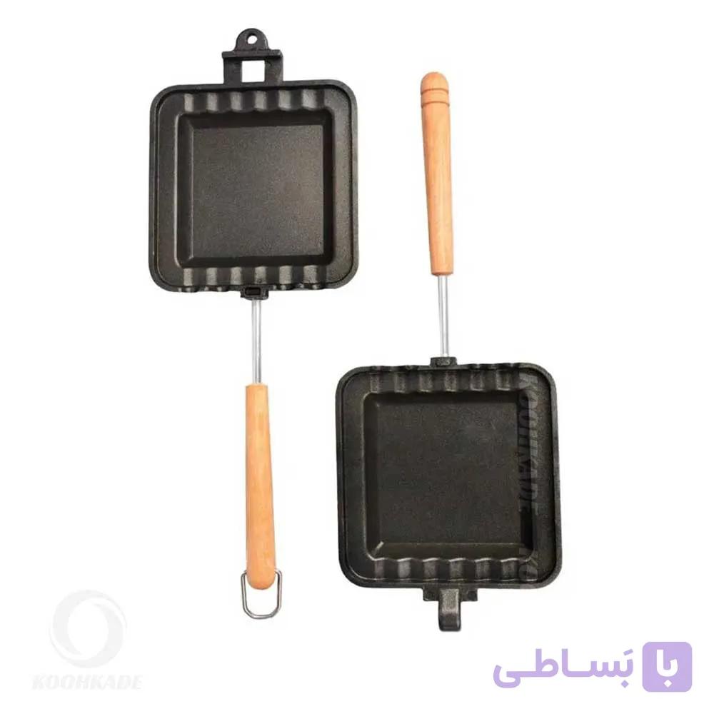 ساندویچ ساز ذغالی LIFE CAMP دو نفره — تصویر 1