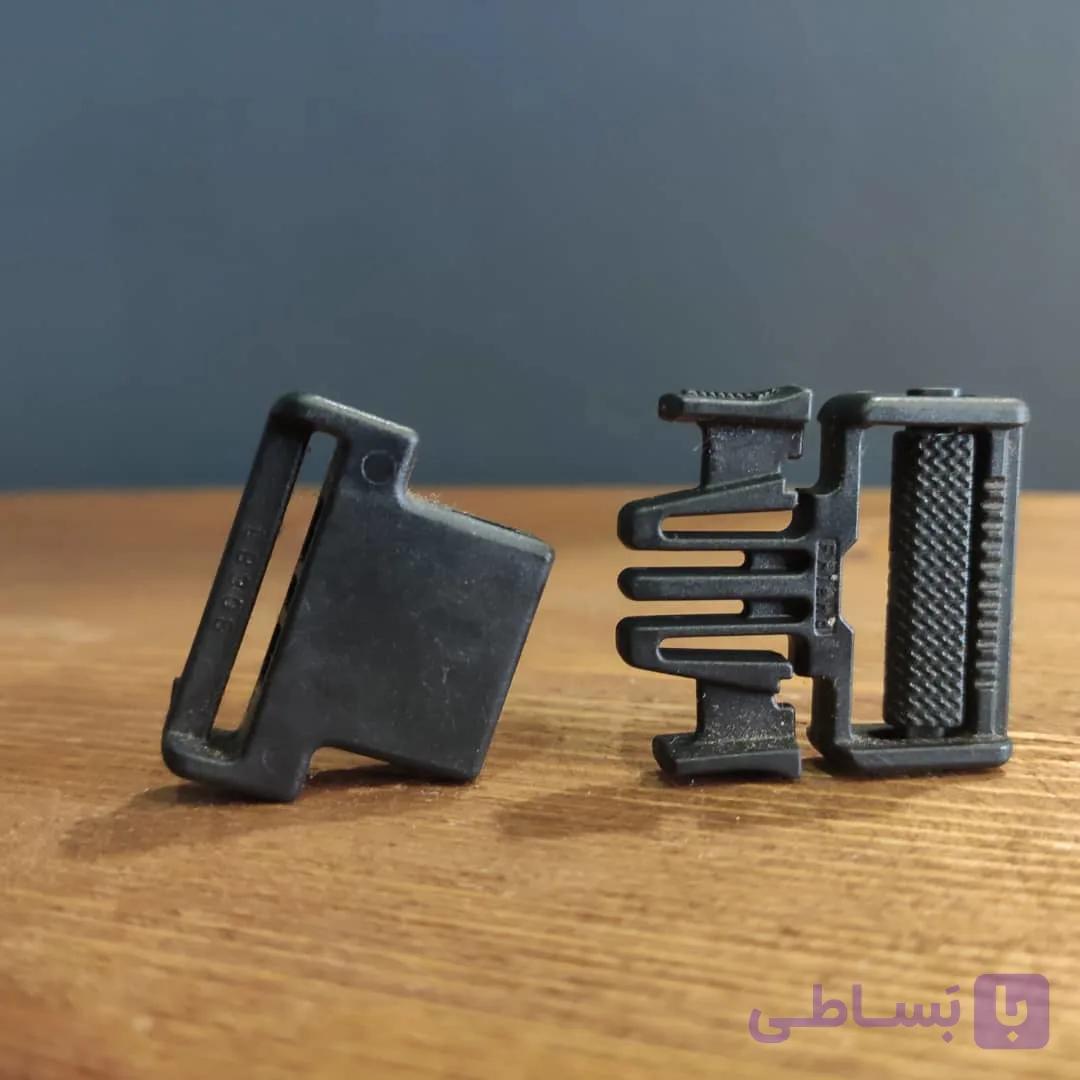 سگک کوله پشتی و کیف کمری مشکی — تصویر 1