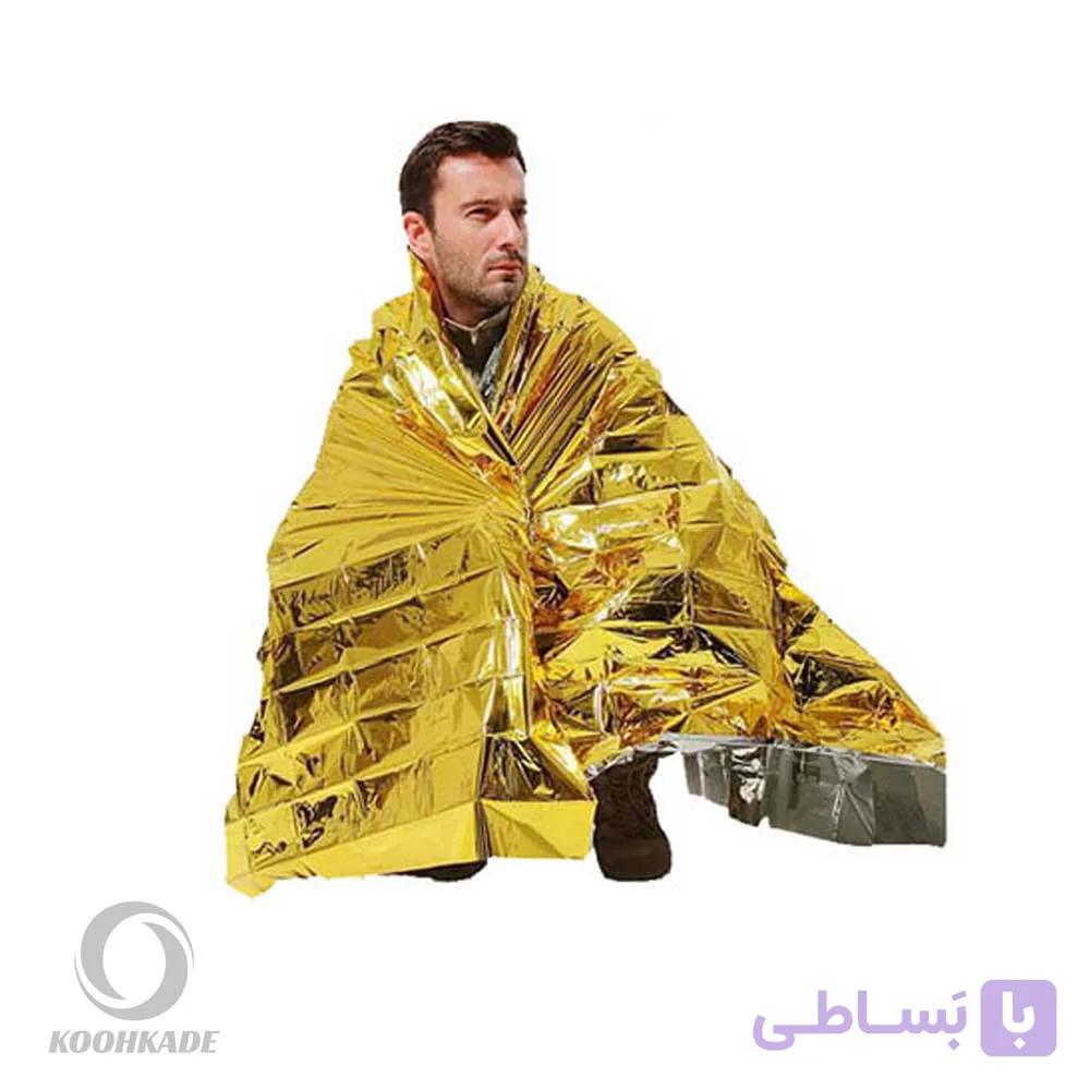 پتوی نجات دوطرفه طلایی 130-210 طلایی — تصویر 1