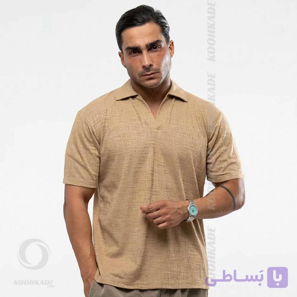 تیشرت مراکشی یقه دار 1467 — تصویر 1
