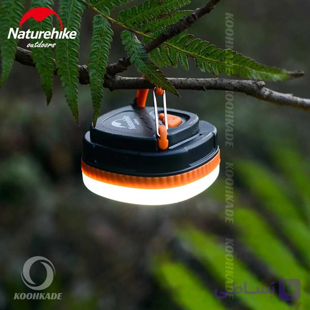 چراغ چادر باطری خور NATUREHIKE — تصویر 1