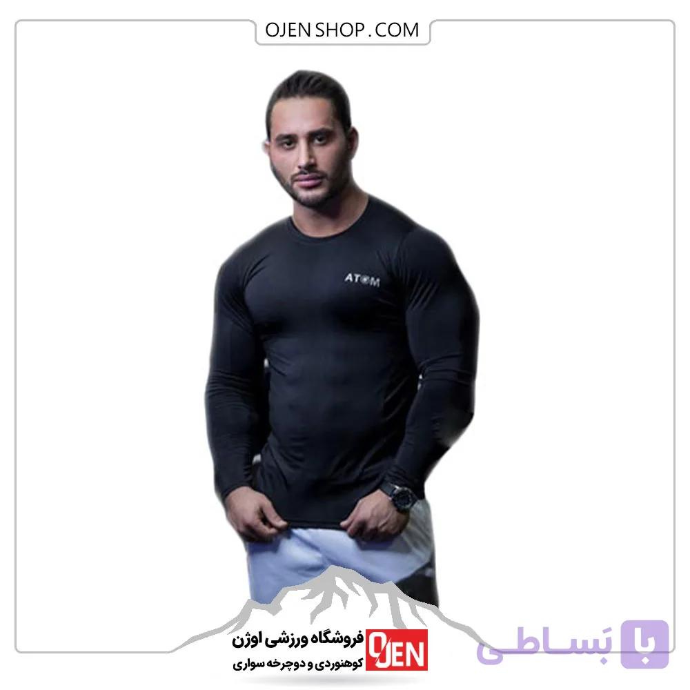 تیشرت ورزشی سوزنی مردانه ATOM — تصویر 1