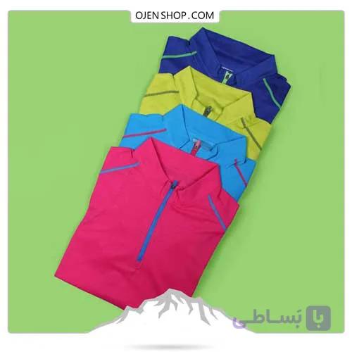تیشرت ورزشی مردانه نیم زیپ SPORT BODYBILDING — تصویر 1