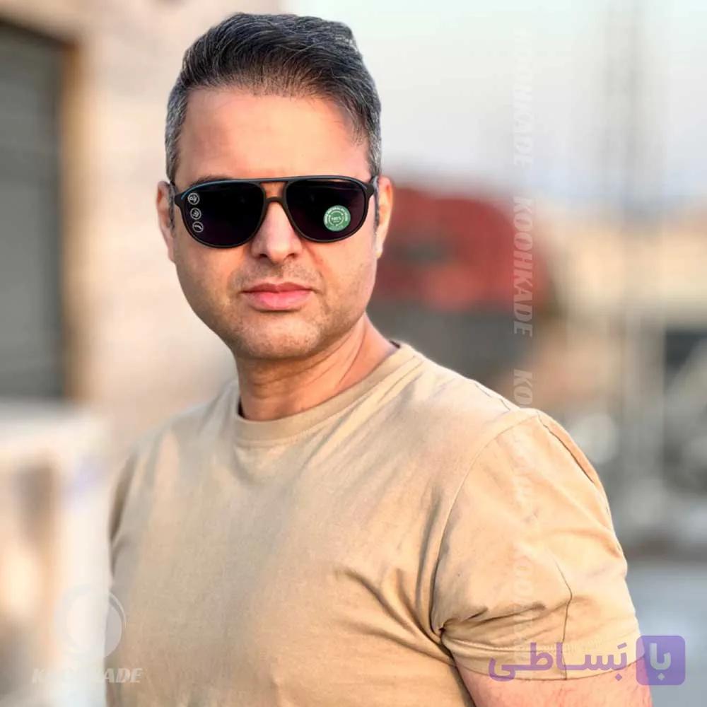 عینک ورزشی بی لاین BEELINE Black Gray — تصویر 1