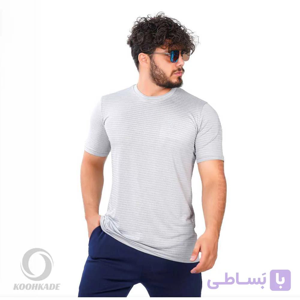 تیشرت مردانه پارچه ژاکارد برند کوکو (COCO) — تصویر 1