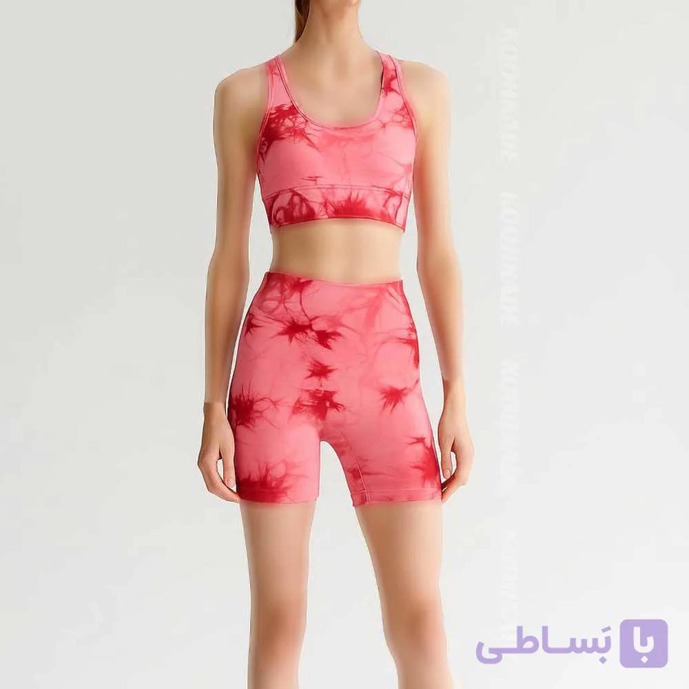 ست نیم تنه و شلوارک زنانه 5005 — تصویر 1