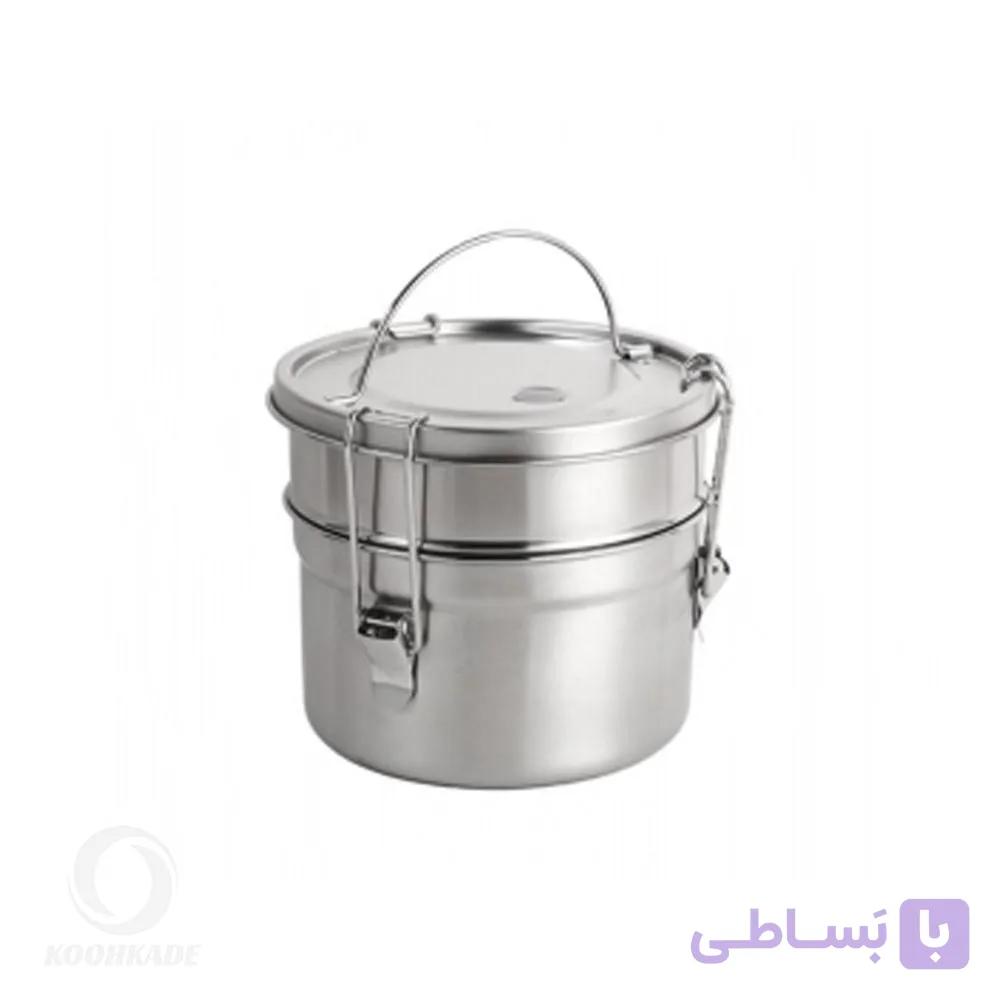 ظرف غذا استیل 1700 میلی لیتر — تصویر 1