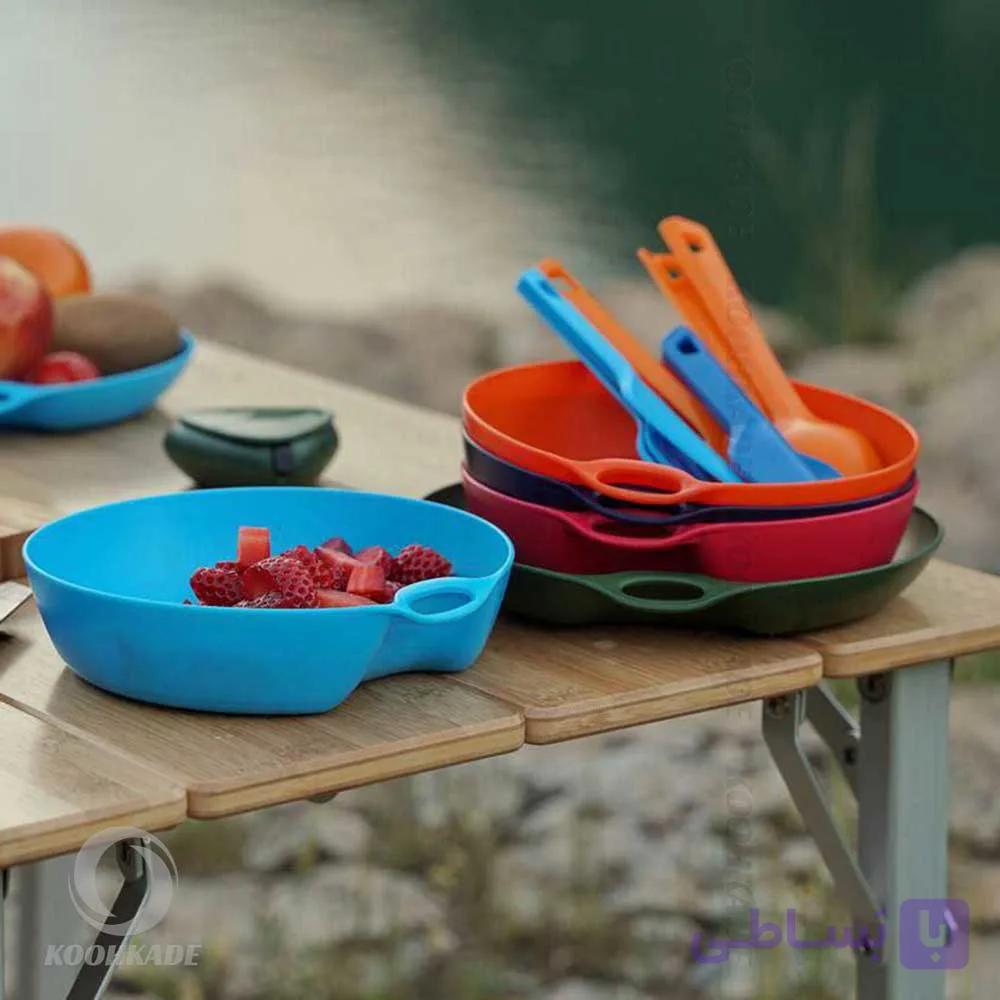 ست ظروف 2 نفره مدل 10 تیکه لایف کمپ LIFE CAMP — تصویر 1