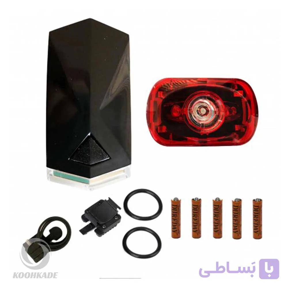 چراغ عقب و جلو دوچرخه OK باطری خور — تصویر 1