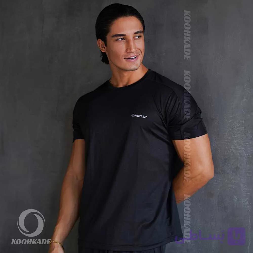 تيشرت مردانه زنبوری GYM STYLE — تصویر 1