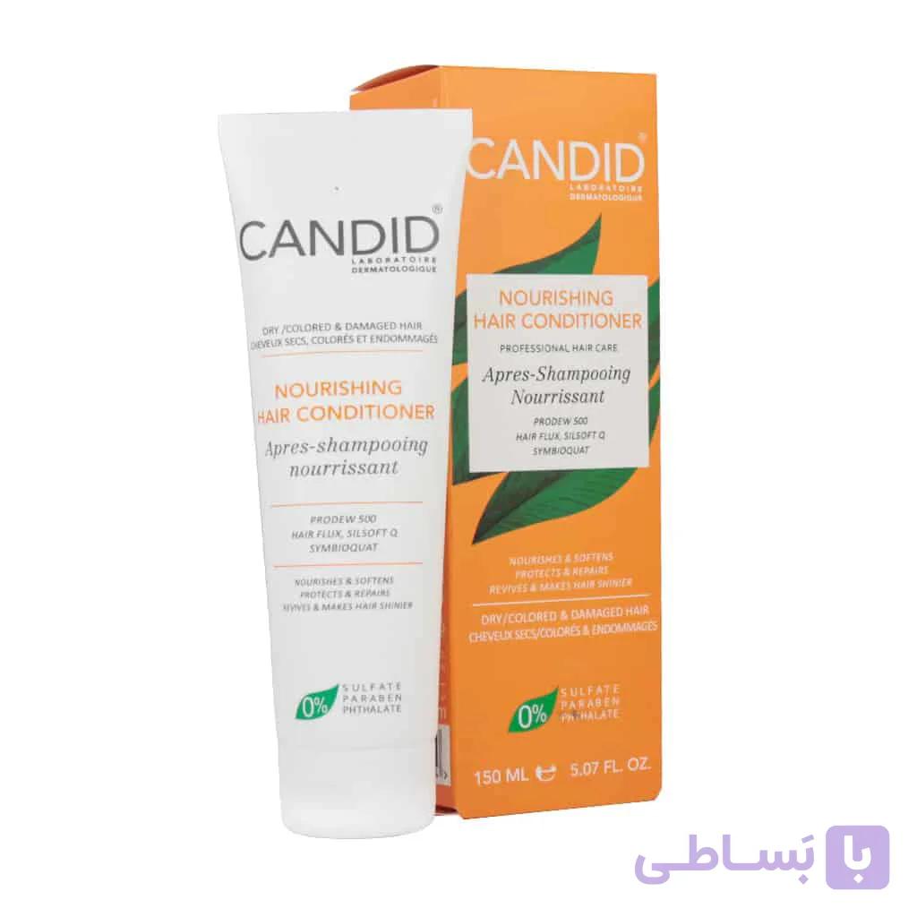 نرم کننده مغذی مو کاندید مناسب موی آسیب دیده و رنگ شده – 150 میلی لیتر — تصویر 1
