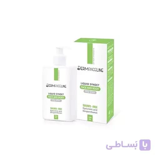 کرم ژل پاک کننده پوست خشک صورت و بدن درم انجلین – 200 میلی لیتر