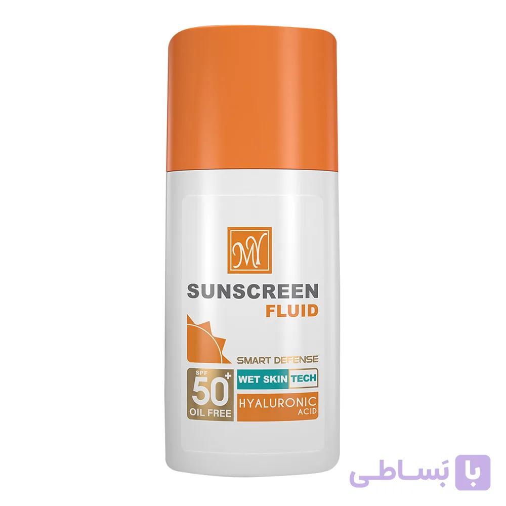 فلوئید ضد آفتاب مای مدل هیالورونیک اسید – 50 میلی لیتر — تصویر 1