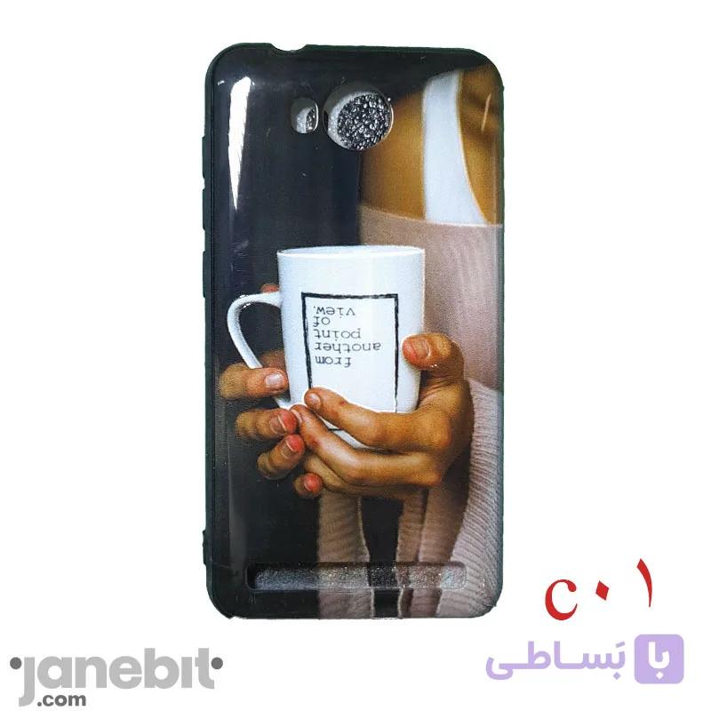 کاور طرح دار دور ژله ای گوشی هوآوی Y3-2 کد: C01