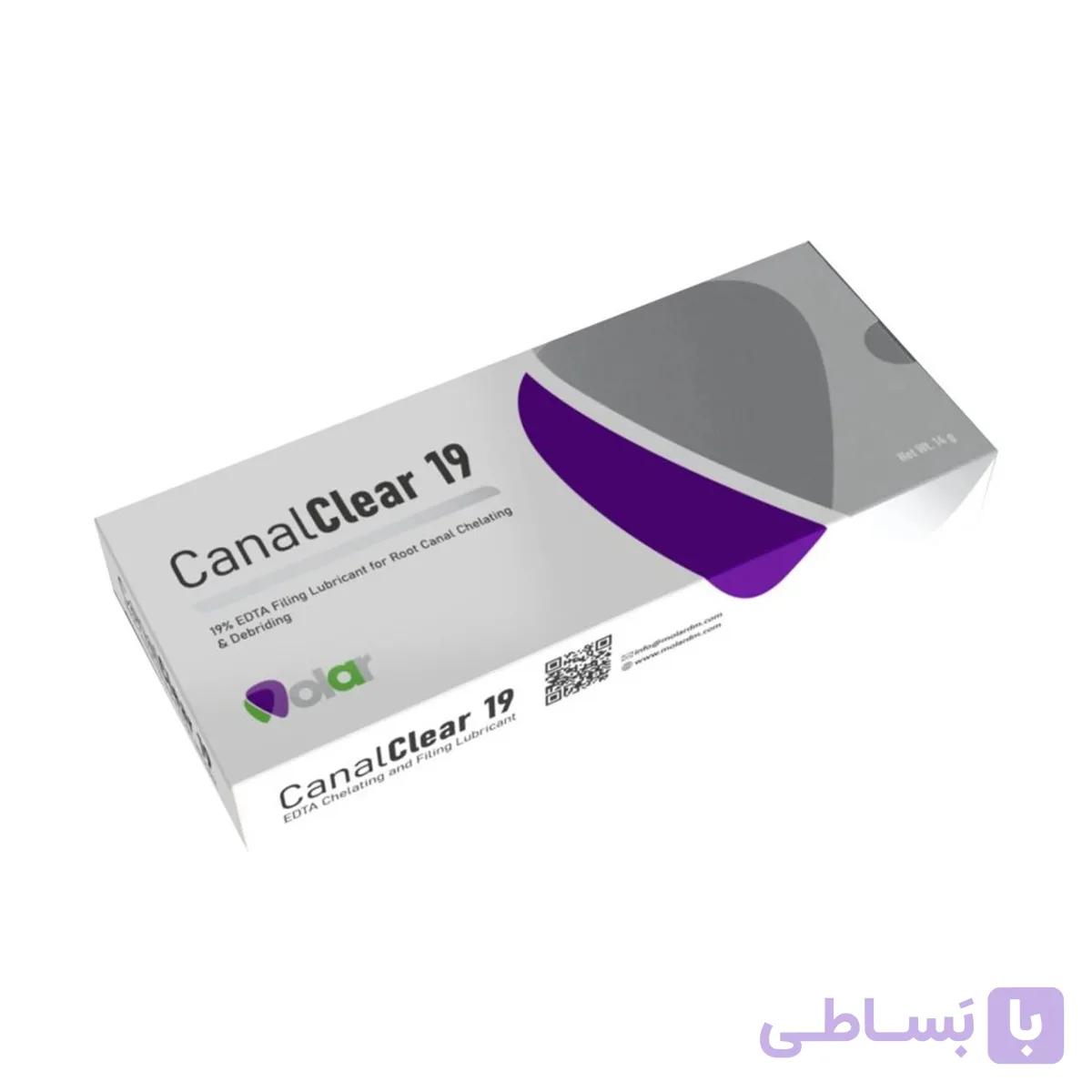 ژل EDTA 19% روان‌کننده کانال ریشه (جایگزین RC Prep) – Molar Channel Clear 19