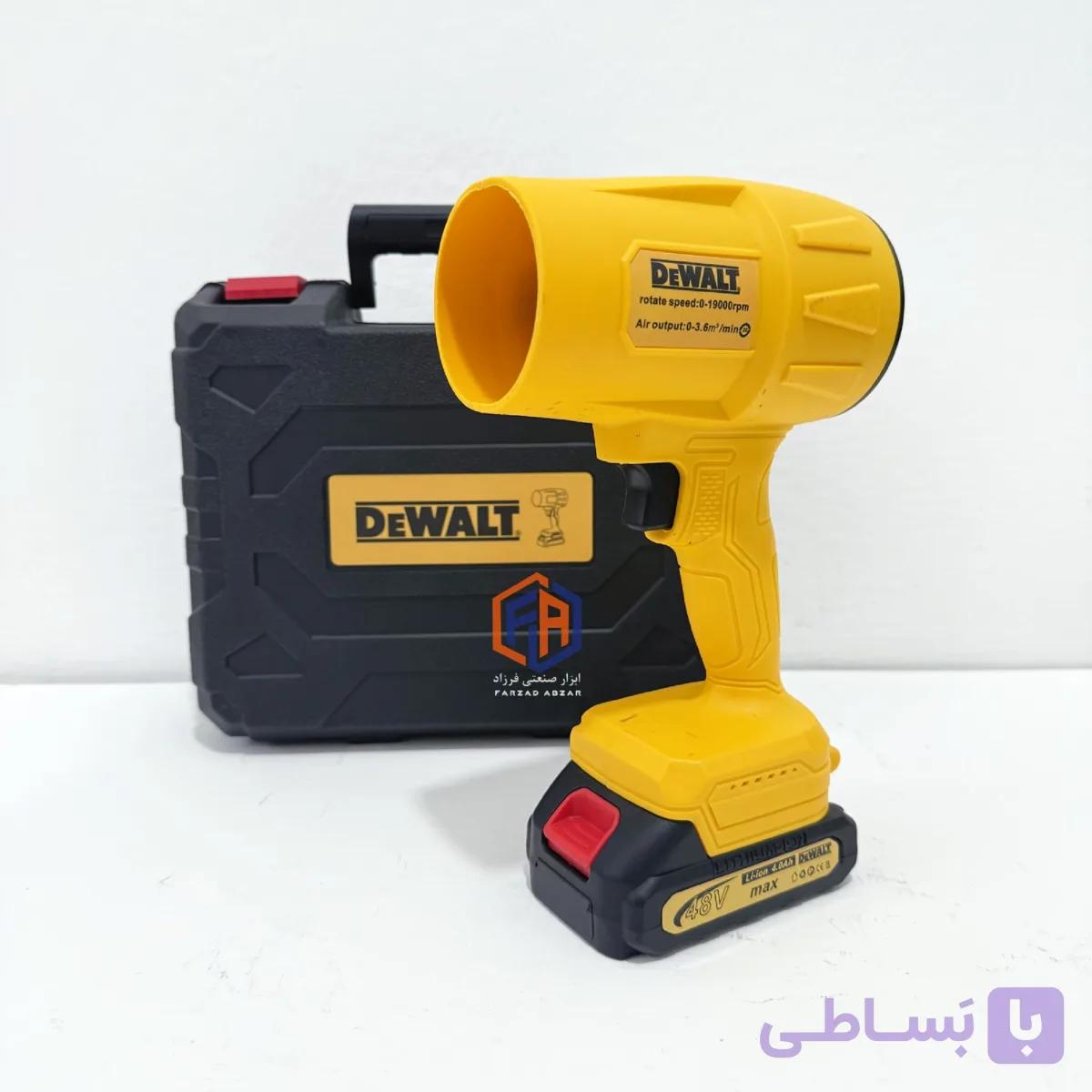 جت فن شارژی دیوالت 48 ولت مدل DEWALT-48 — تصویر 1