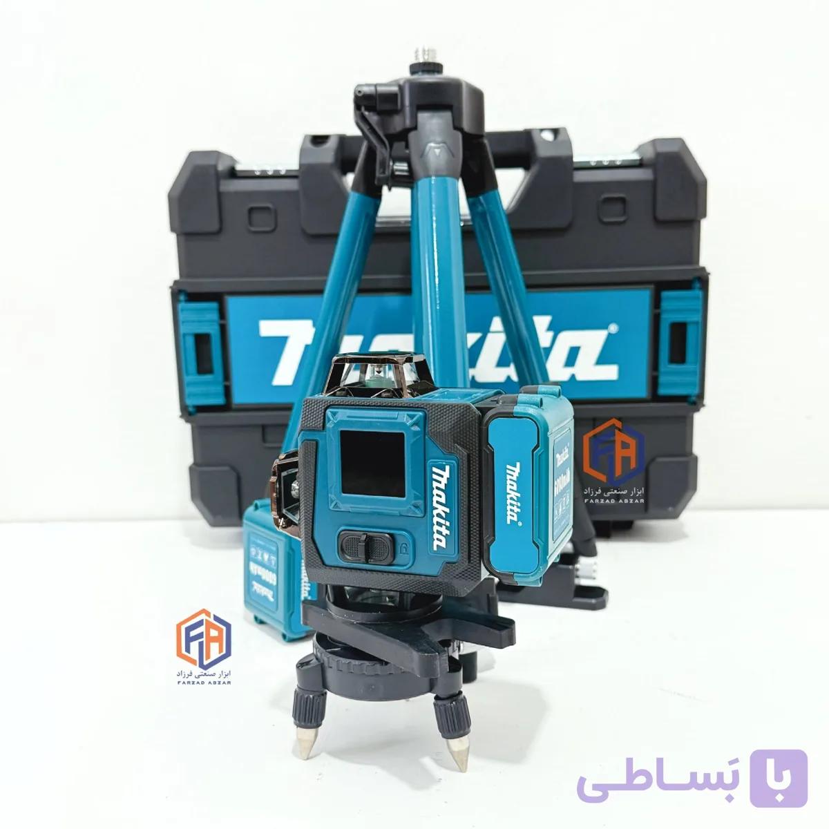 تراز لیزری 4 بعدی پرو ماکیتا سه پایه دار مدل 4D-16L — تصویر 1