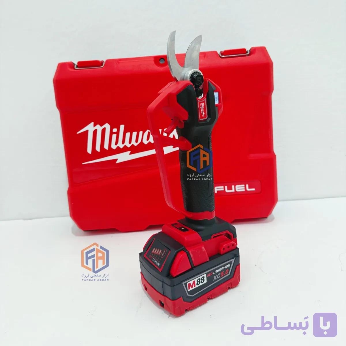قیچی شارژی میلواکی 88 ولت دیجیتالی مدل XC5.0 — تصویر 1