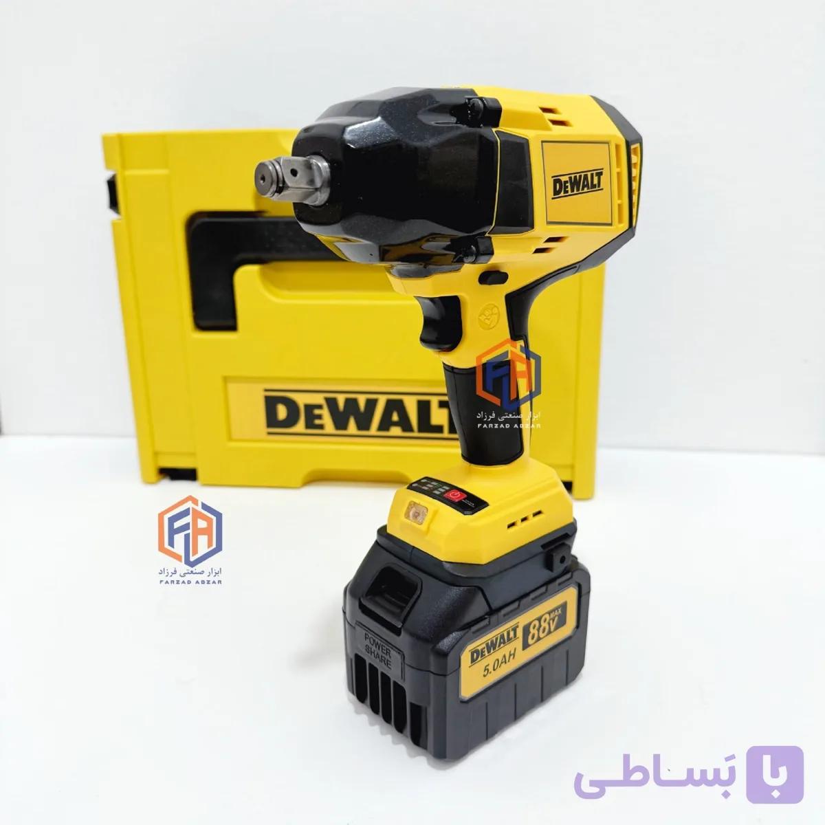 بکس شارژی فوق صنعتی صفحه دیجیتالی دیوالت گشتاور 1200 مدل 1200N — تصویر 1