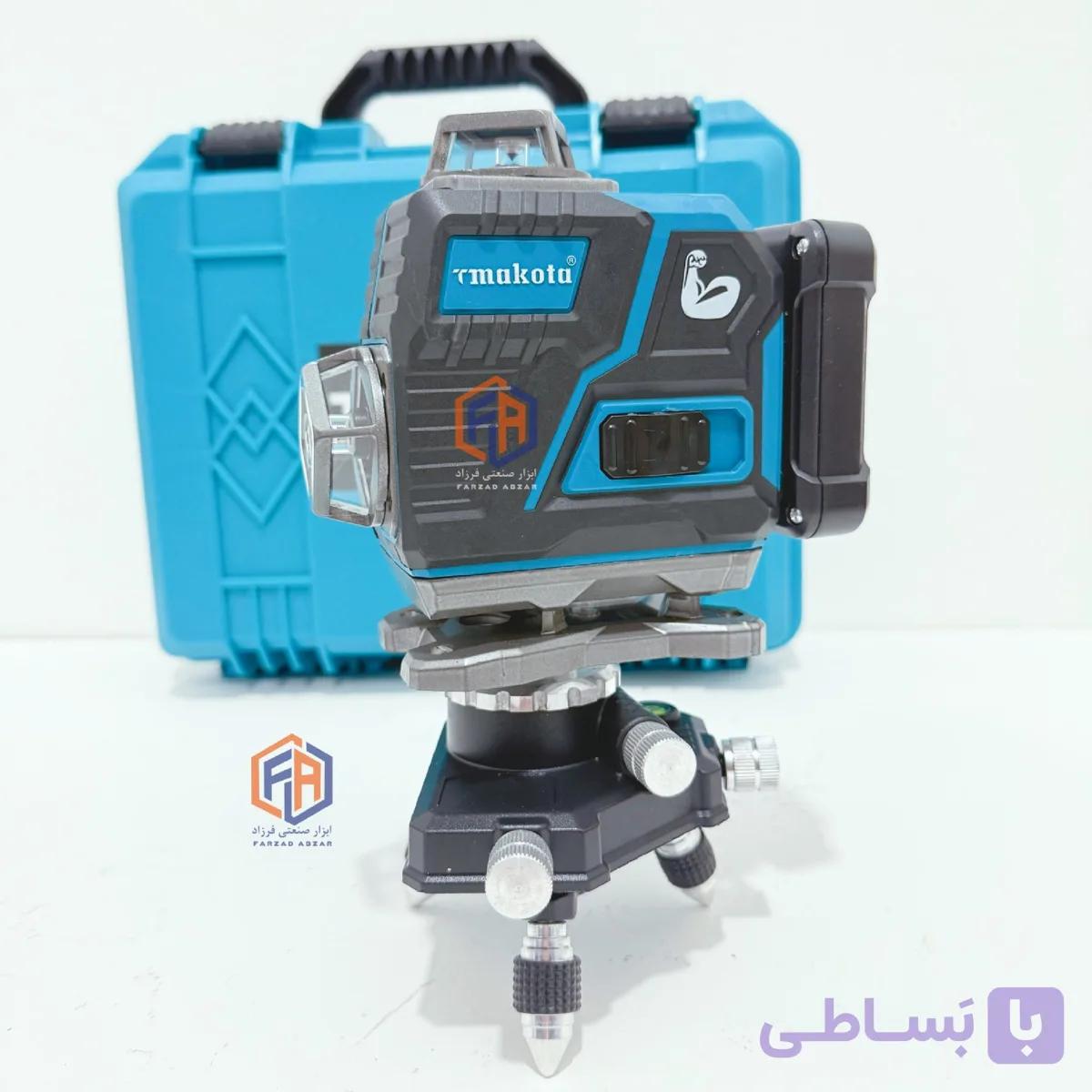 تراز لیزری ماکوتا سه لنز چرخشی مدل TM-4D22WF — تصویر 1