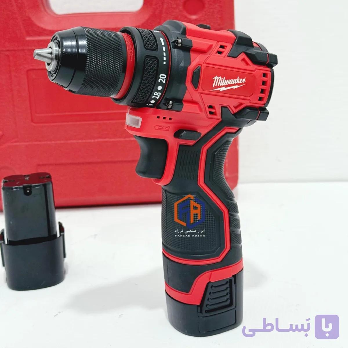 دریل شارژی میلواکی 24 ولت مدل M24-10 — تصویر 1