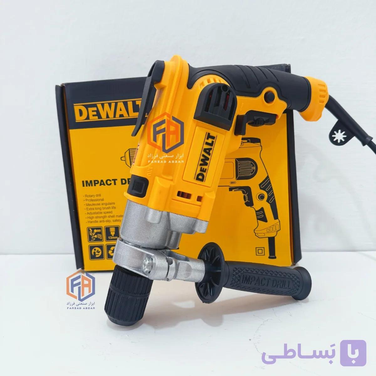 دریل و پیج بند برقی دیوالت 1250 وات مدل 2035 — تصویر 1