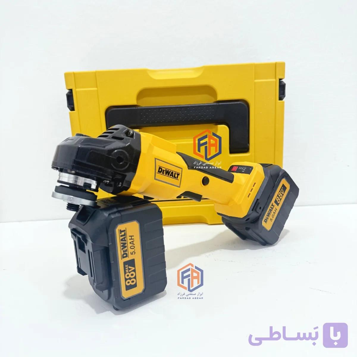 فرز شارژی دیوالت دیجیتالی 88 ولت باتری 15 سلولی مدل 88MAX — تصویر 1