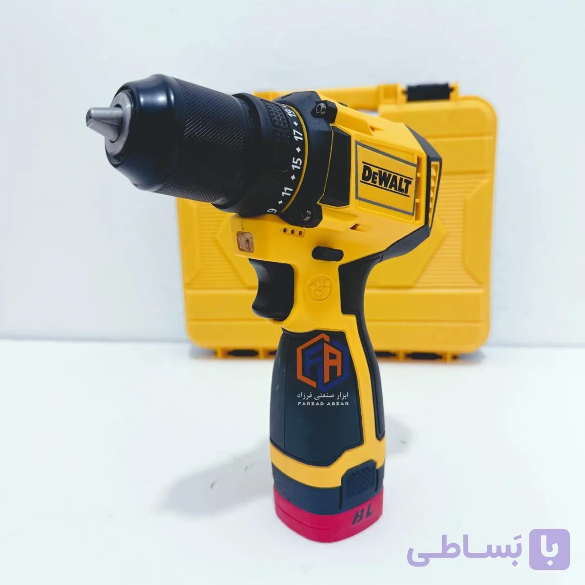 دریل شارژی دیوالت 24 ولت دیجیتالی مدل DEWALT-24 — تصویر 1
