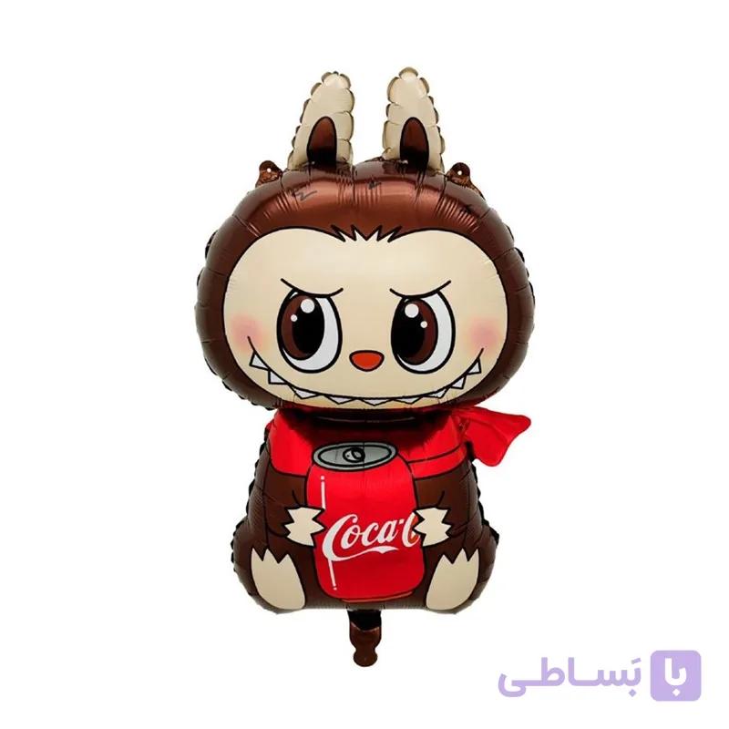 بادکنک فویلی لبوبو کوکاکولا