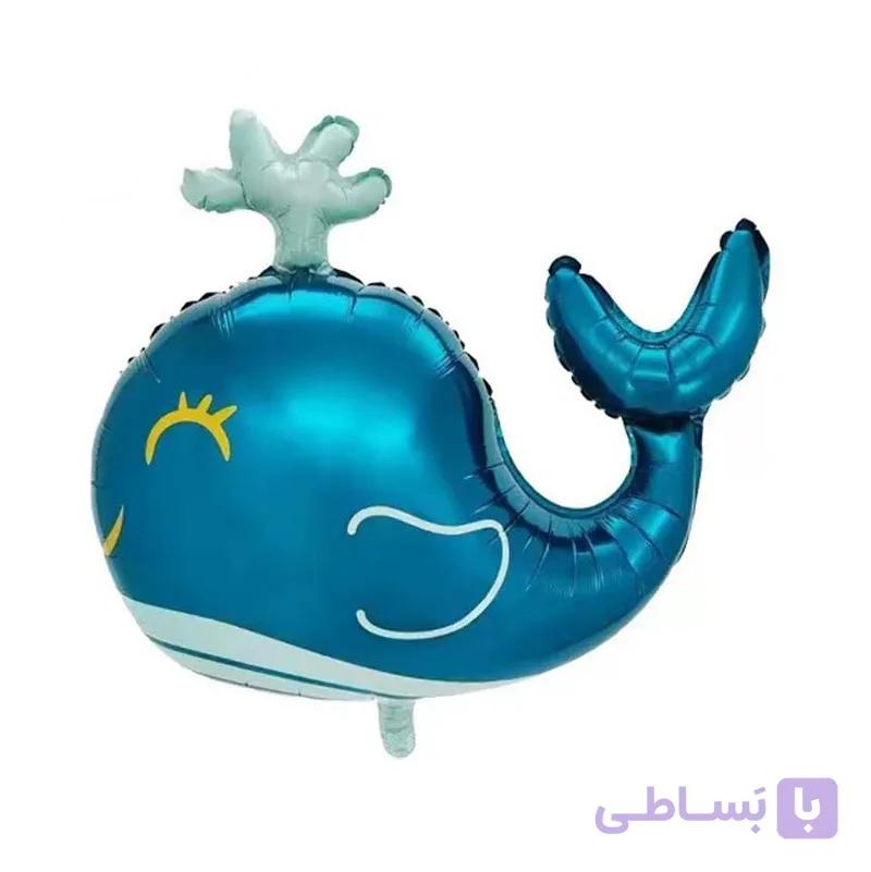 بادکنک فویلی نهنگ آبی