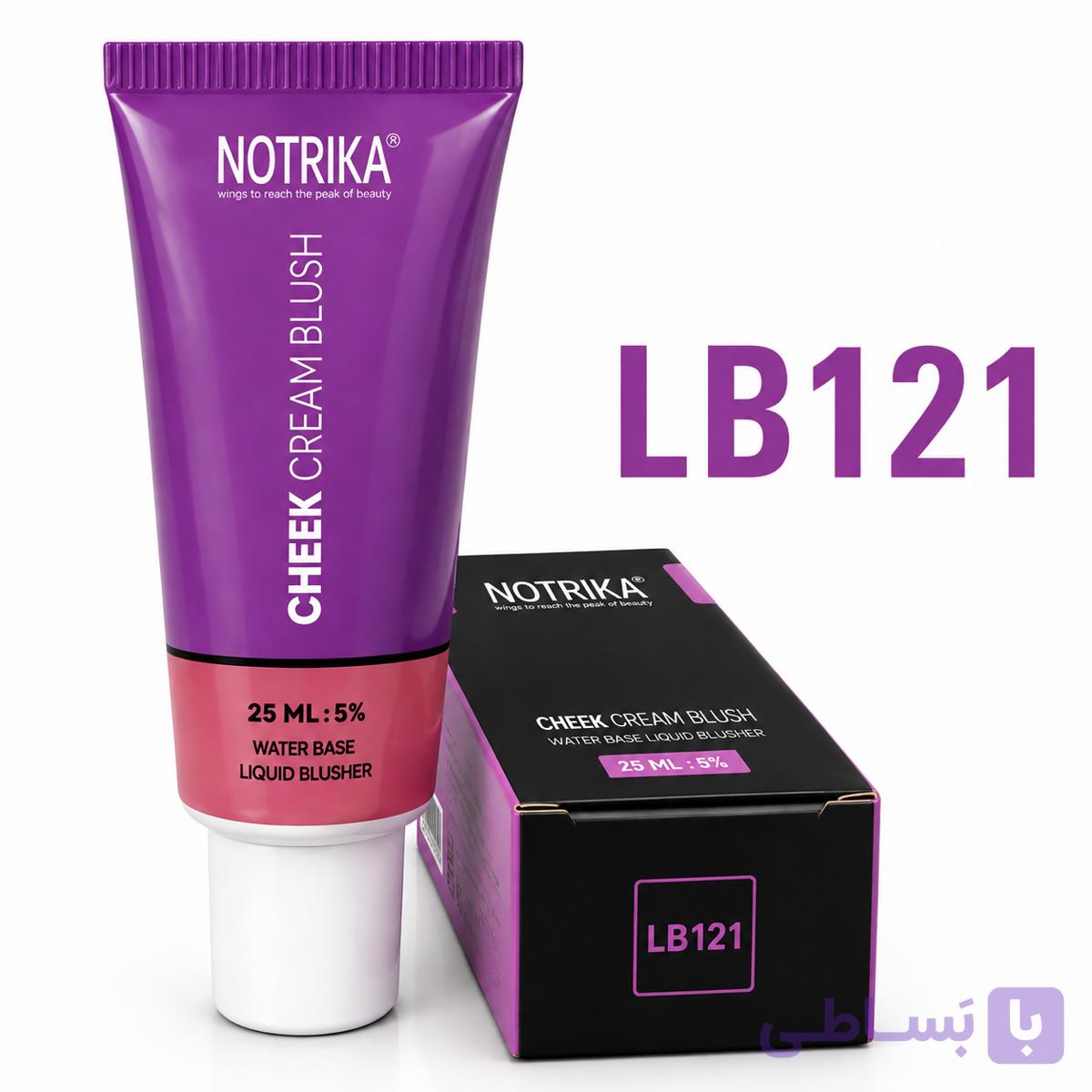 رژگونه مایع مات نوتریکا کد LB121