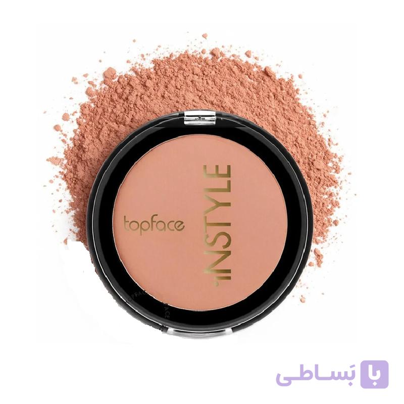 رژگونه 010 Instyle تاپ فیس topface