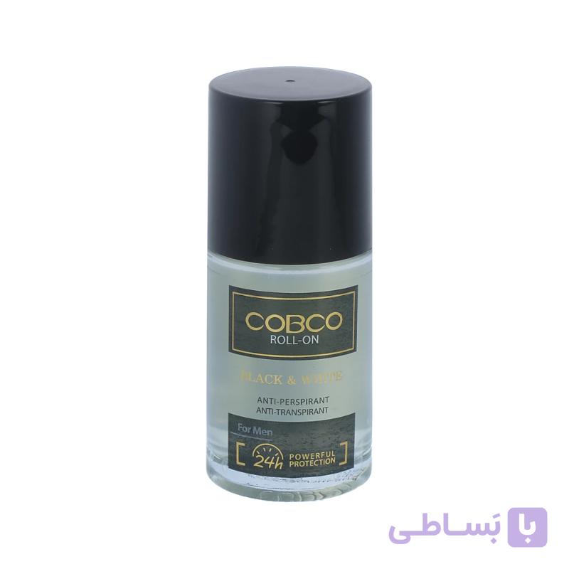 مام رول ضد تعریق مردانه BLACK & WHITE کوبکو COBCO