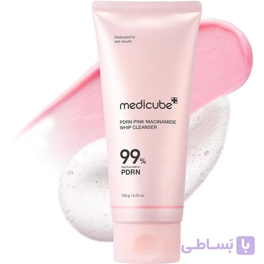 فوم شستشوی نیاسینامید مدی کیوب مدل Niacinamide حجم 120 میلی لیتر — تصویر 1