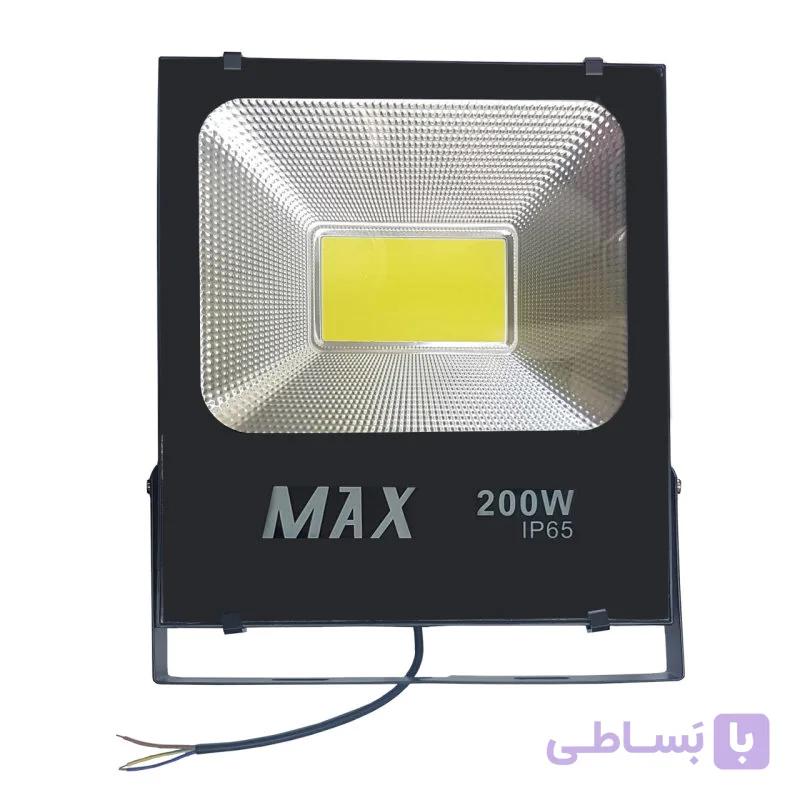 پروژکتور ال ای دی 200 وات مکس مدل IP 65