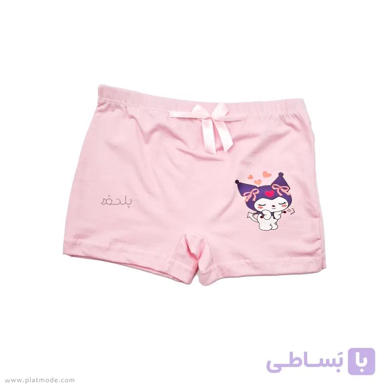 شورت پادار دخترانه نخی — تصویر 1