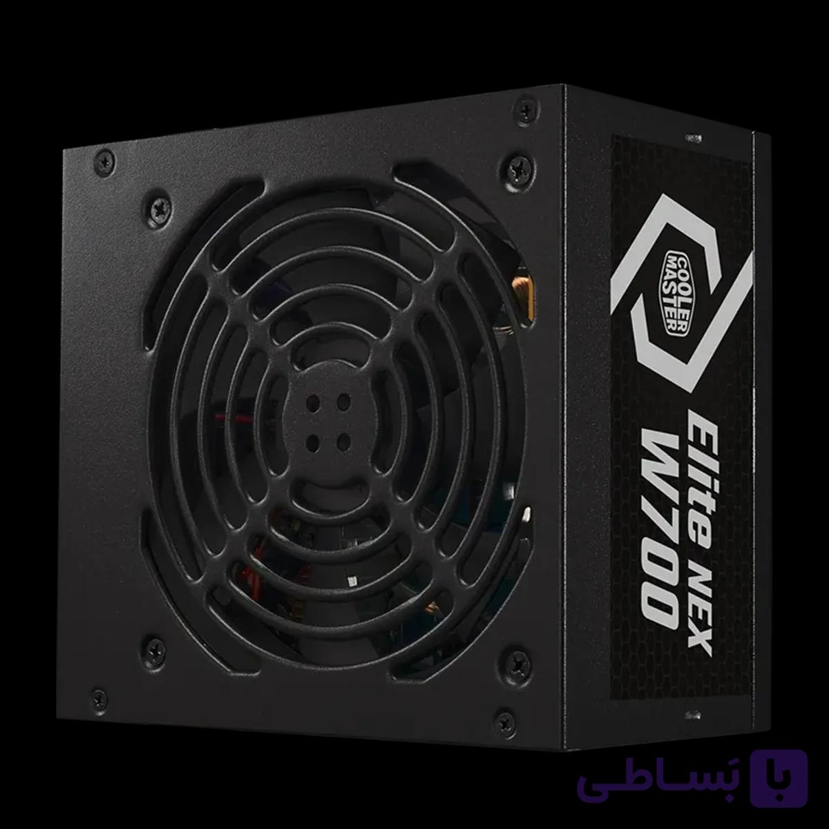 پاور کامپیوتر کولر مستر مدل ELITE NEX White W700 — تصویر 1