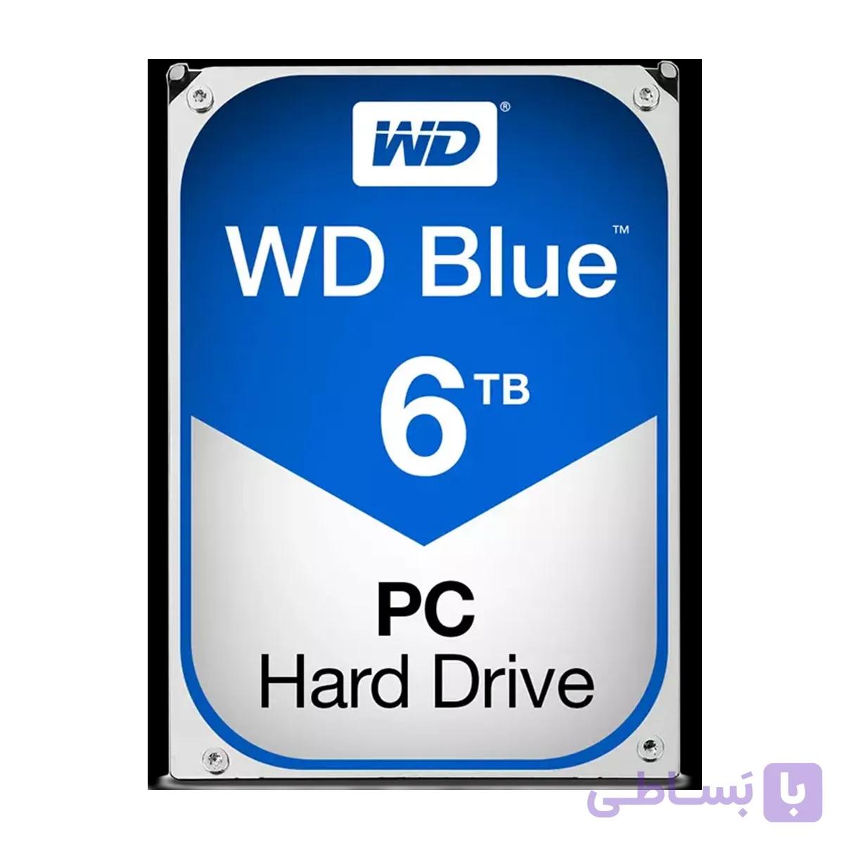هارد اینترنال وسترن دیجیتال مدل Blue WD60EZRZ 64MB ظرفیت 6 ترابایت — تصویر 1