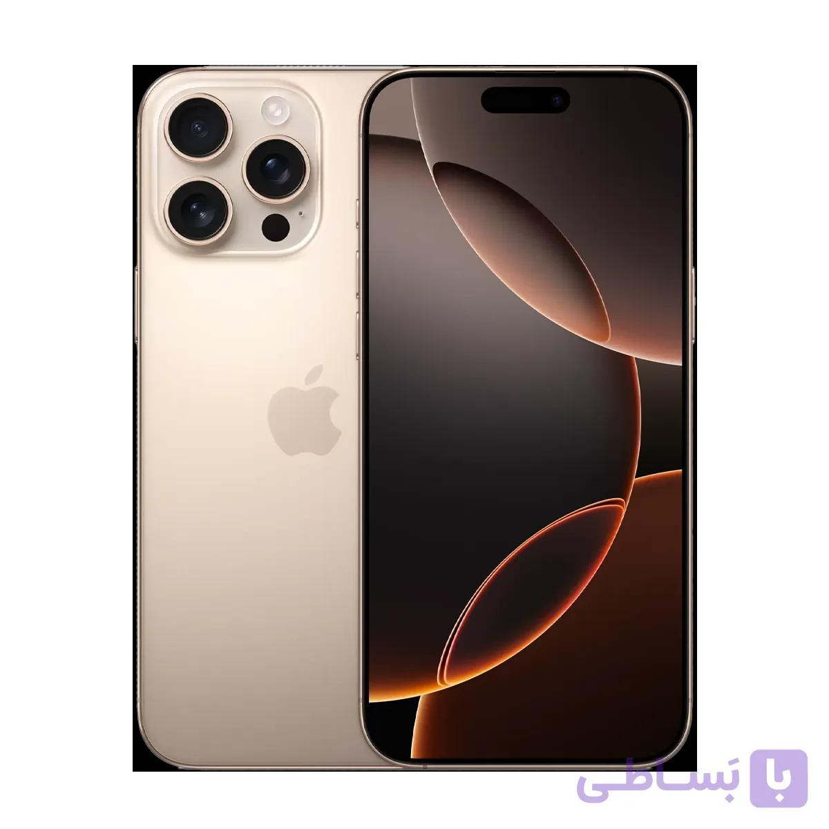 گوشی موبایل اپل مدل iPhone 16 Pro Max ظرفیت 512 گیگابایت رم 8 گیگابایت – نات اکتیو/ رجیستر شده — تصویر 1