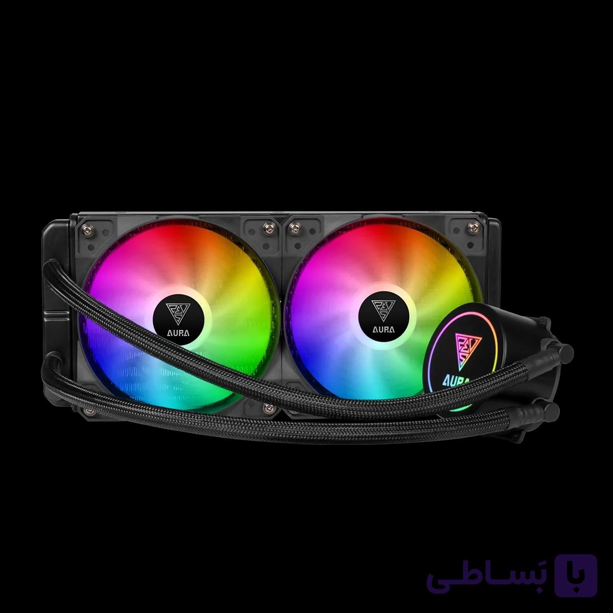 خنک کننده پردازنده مایع گیم دیاس مدل AURA GL240 V2 — تصویر 1