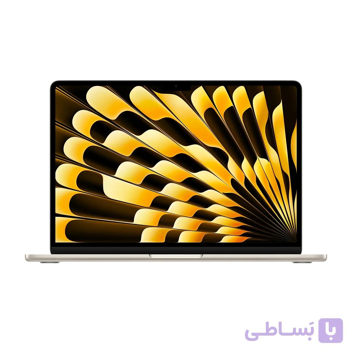 لپ تاپ اپل 13.6 اینچی مدل مک بوک ایر MXCU3 2024 M3 16GB 512GB — تصویر 1