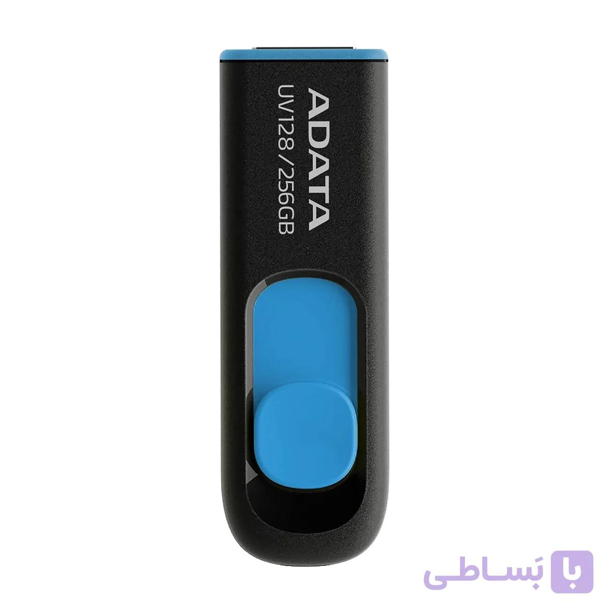 فلش مموری ای دیتا مدل UV128 ظرفیت 256 گیگابایت — تصویر 1