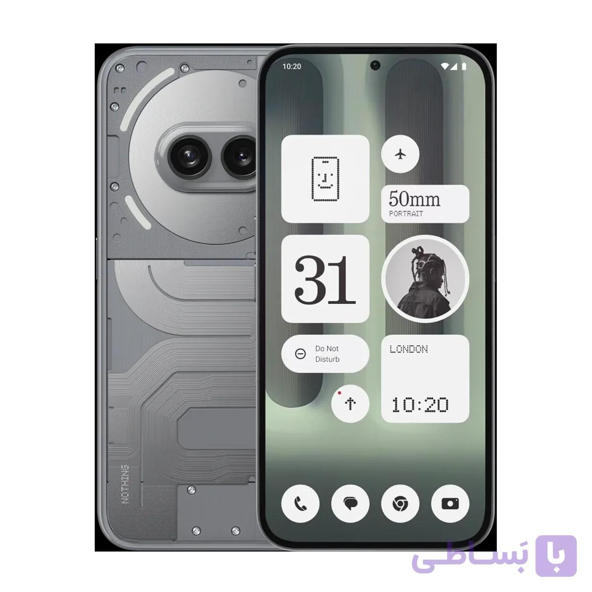 گوشی موبایل ناتینگ مدل Phone 2a Plus ظرفیت 256 گیگابایت رم 12 گیگابایت — تصویر 1