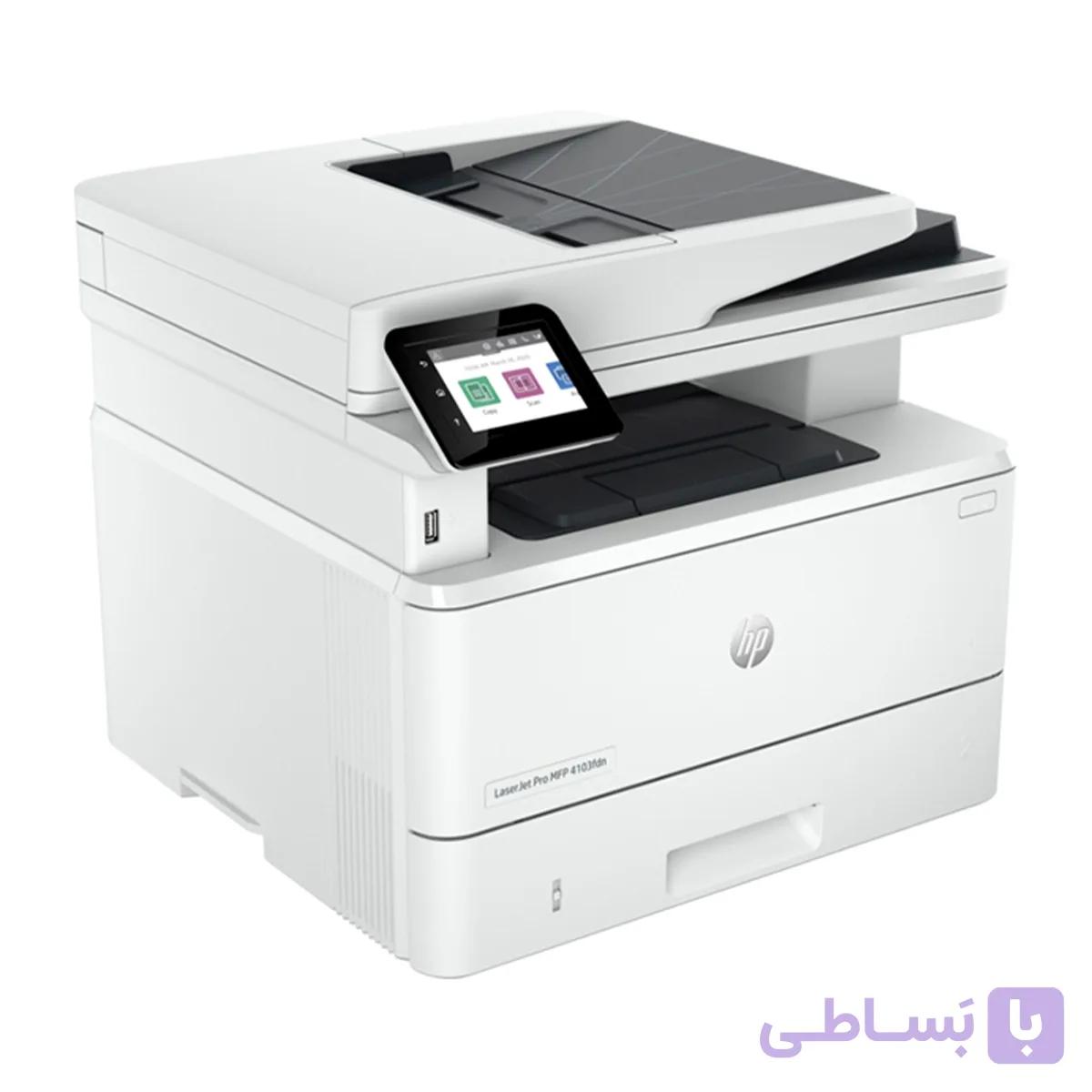 پرینتر چند کاره لیزری اچ پی مدل LaserJet Pro MFP 4103fdn — تصویر 1