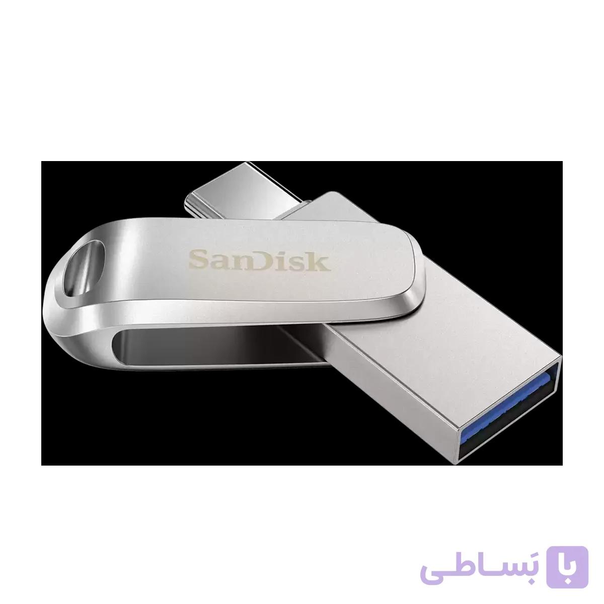فلش مموری سن دیسک مدل Ultra Luxe CZ74 ظرفیت 128 گیگابایت — تصویر 1
