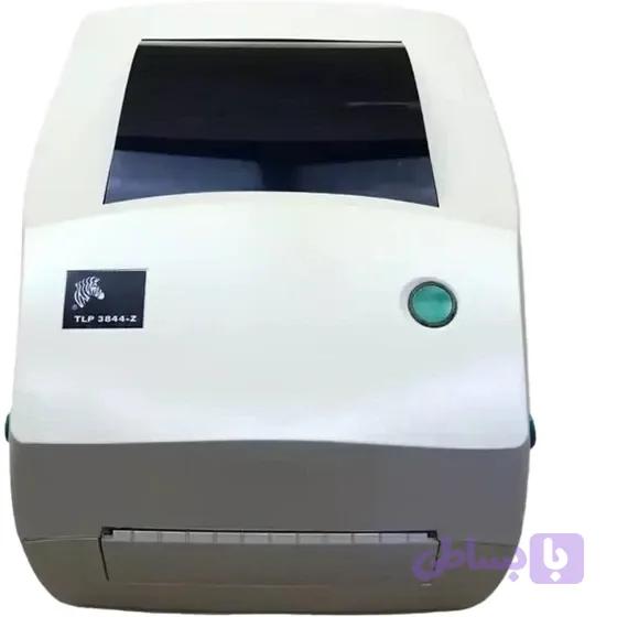 لیبل پرینتر ریبونی Zebra مدل 3844z استوک — تصویر 1
