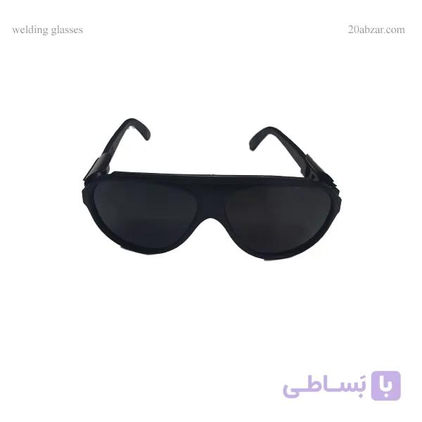 عینک کار جوشکاری پلاستیکی دودی