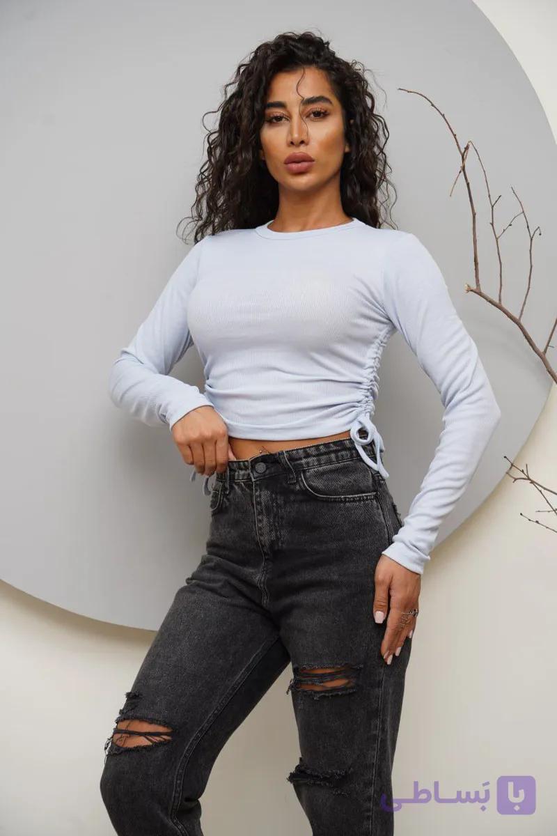 بلوز زنانه زنانه بغل گت دار